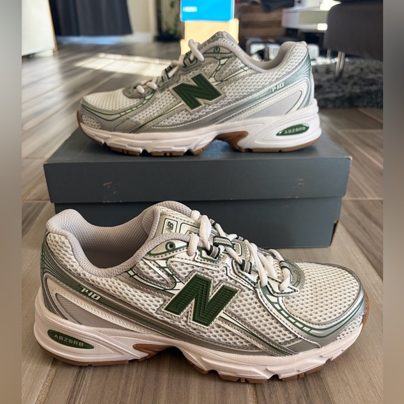 Women's New Balance 740 Shoes Sneakers - Grey Green U740SF2 - Picture 2 of 16